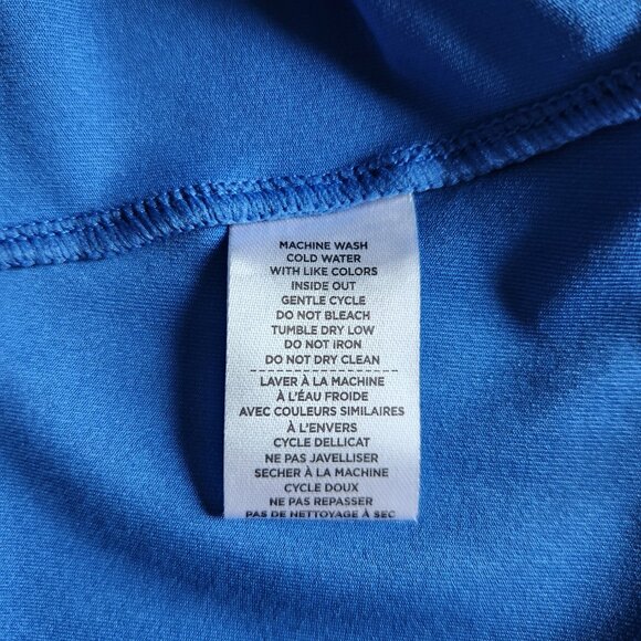 Level Wear Golf Zip-Up Jacket Long Sleeve Pockets Women's XXL Blue NWT - Picture 14 of 14